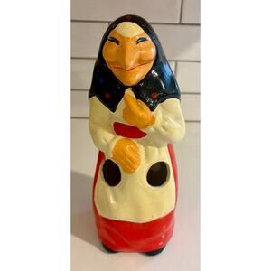 Vintage Ceramic Nona Baba Kitchen Utensil Holder